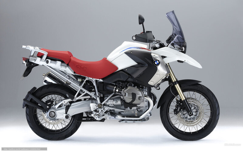 BMW Motorcycle — White, Neutral, Photograph, Seat
