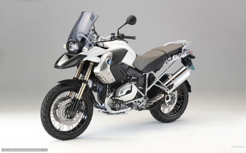 BMW Motorcycle — White, Neutral, Photograph, Windshield