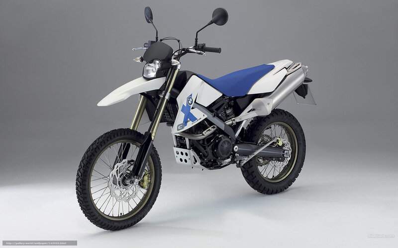 BMW Motorcycle — White, Neutral