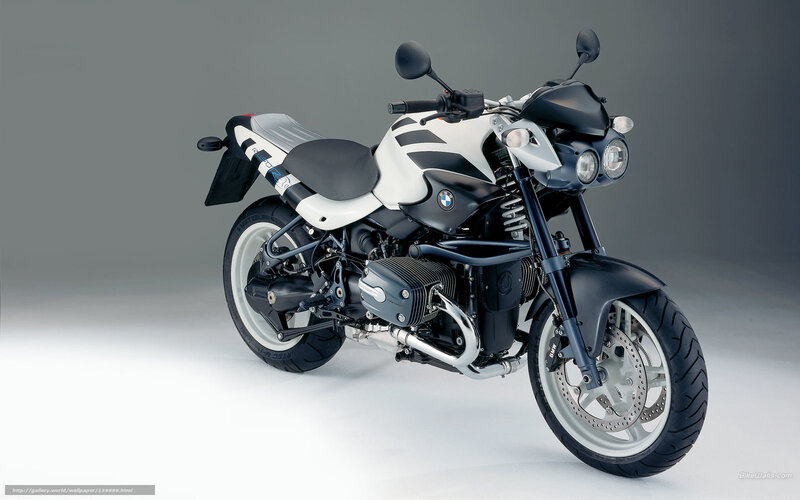 BMW Motorcycle — White