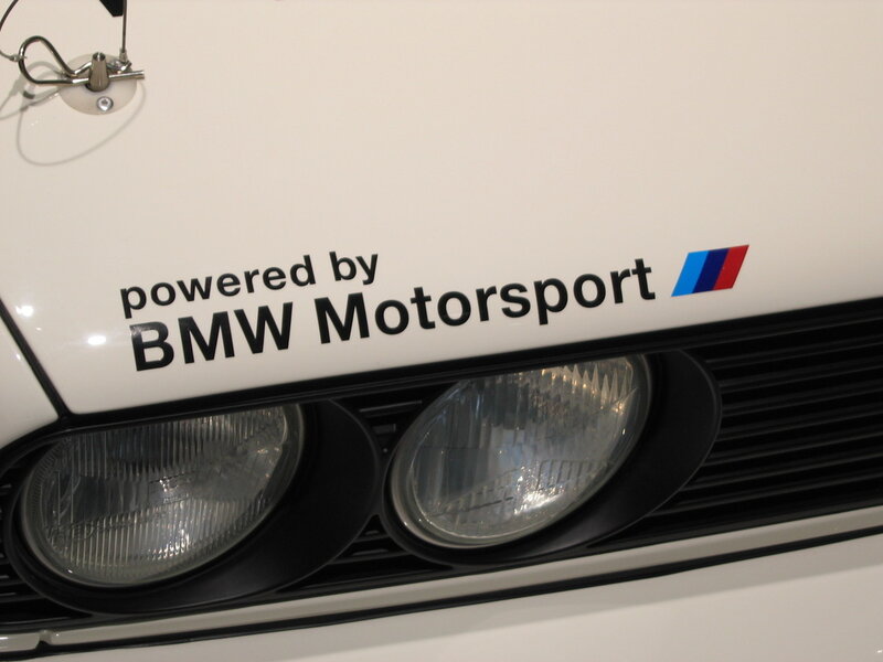 BMW Motorsport car front