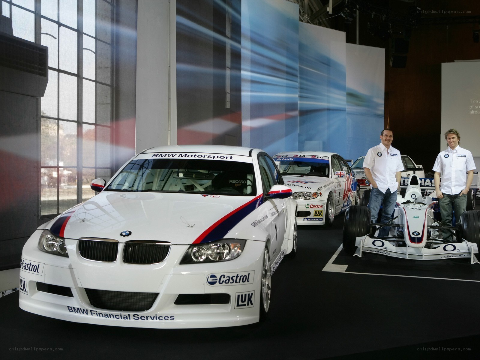 BMW Motorsport display