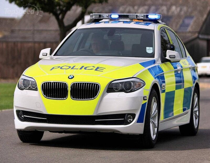 BMW Police Car