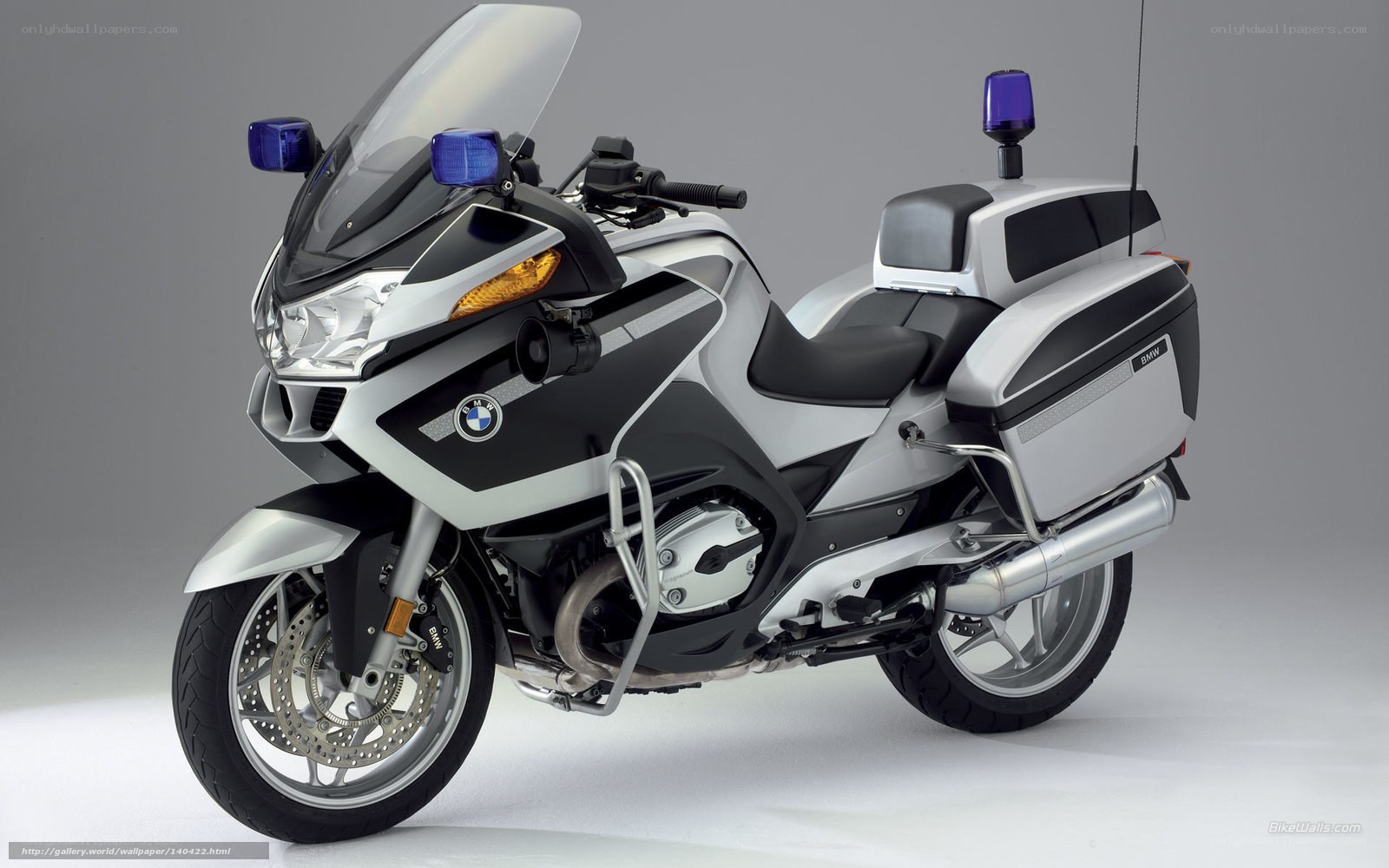 BMW police motorcycle