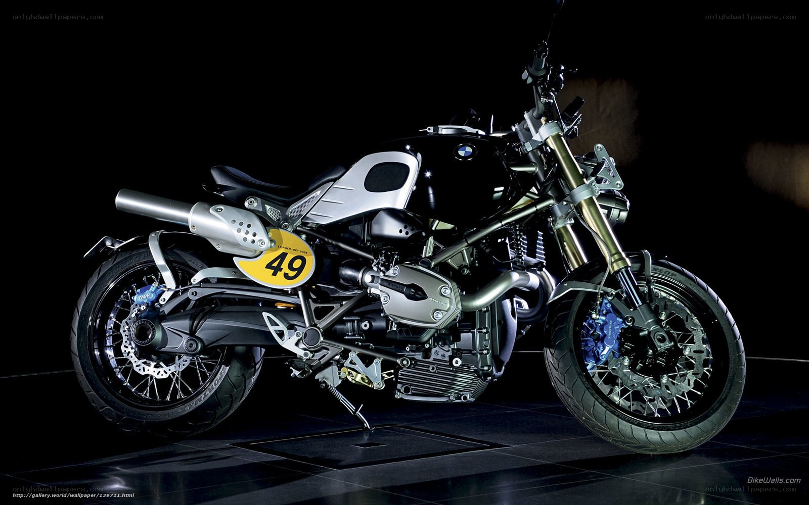 BMW R nineT motorcycle