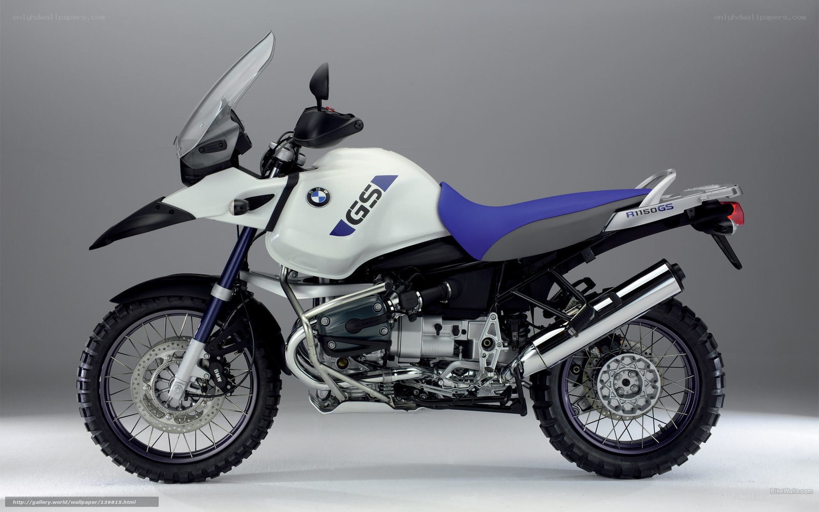 BMW R1150GS motorcycle