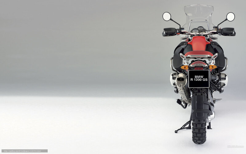 BMW R1200 GS Motorcycle — Black