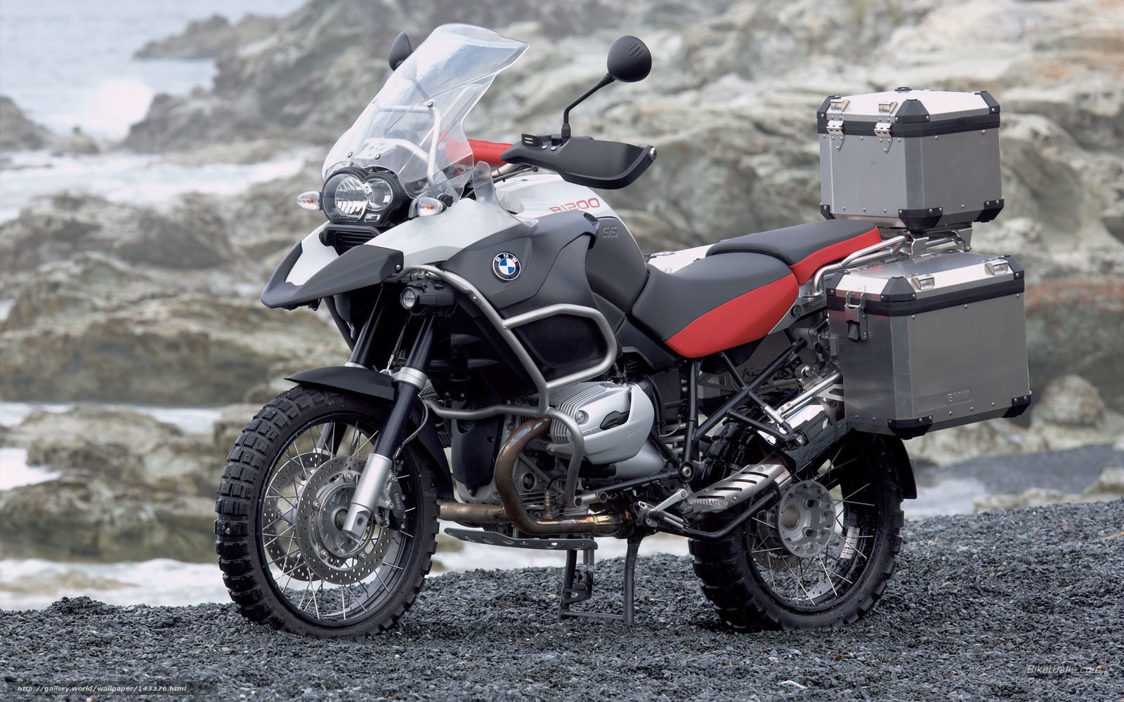 BMW R1200GS motorcycle