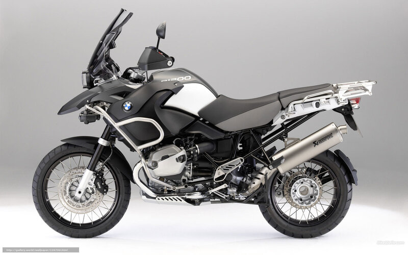 BMW R1200GS Motorcycle — Black