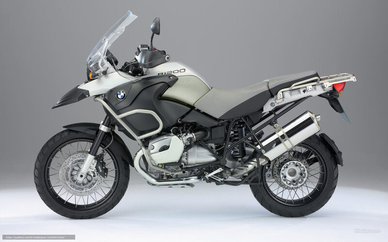 BMW R1200GS Motorcycle — Silver, Neutral