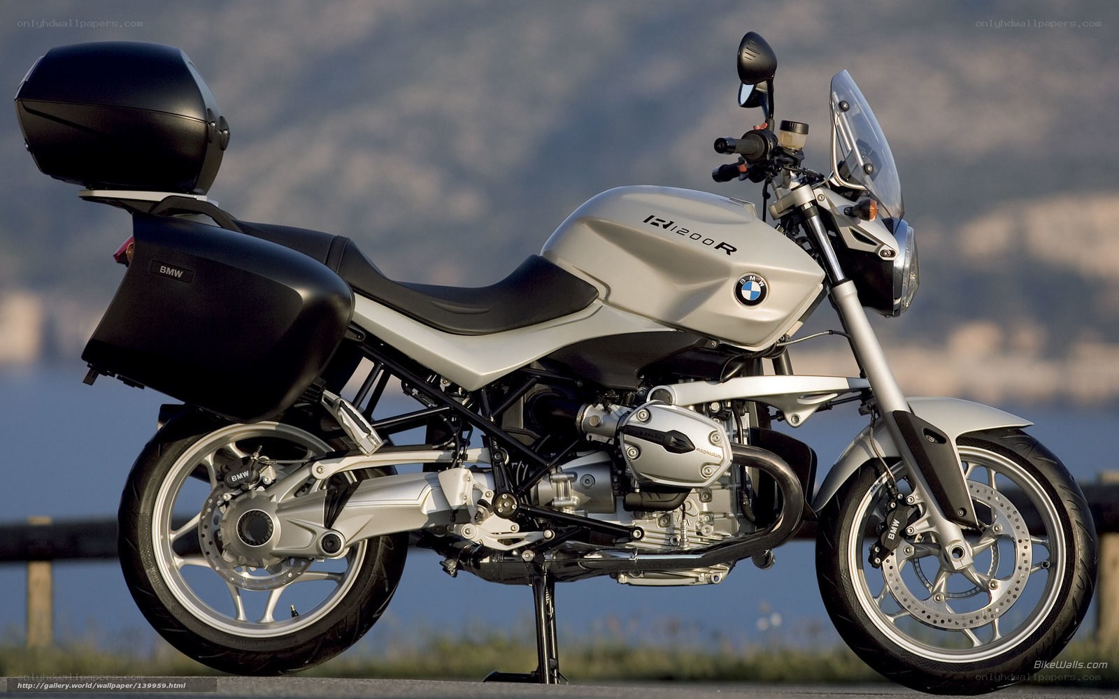 BMW R1200R motorcycle