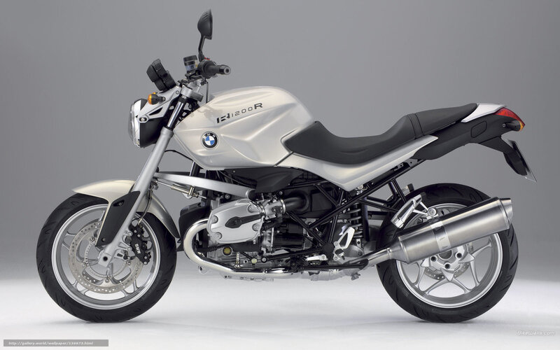 BMW R1200R motorcycle