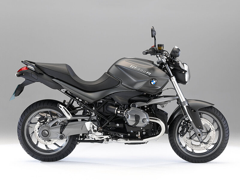 BMW R1200R Motorcycle — Gray