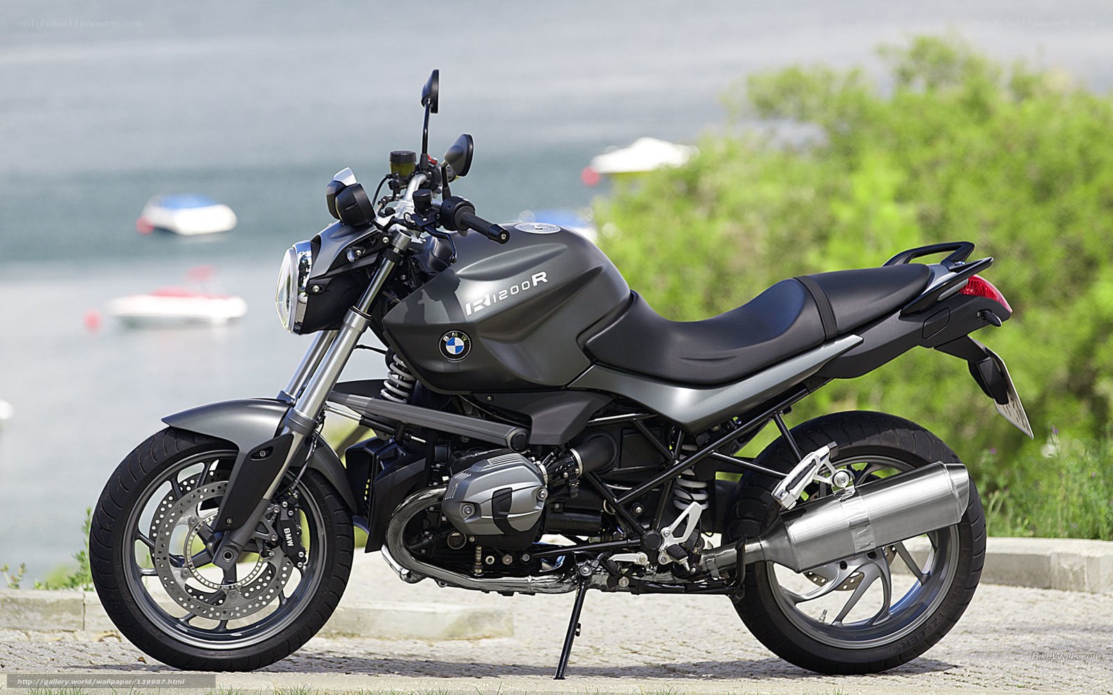 BMW R1200R motorcycle