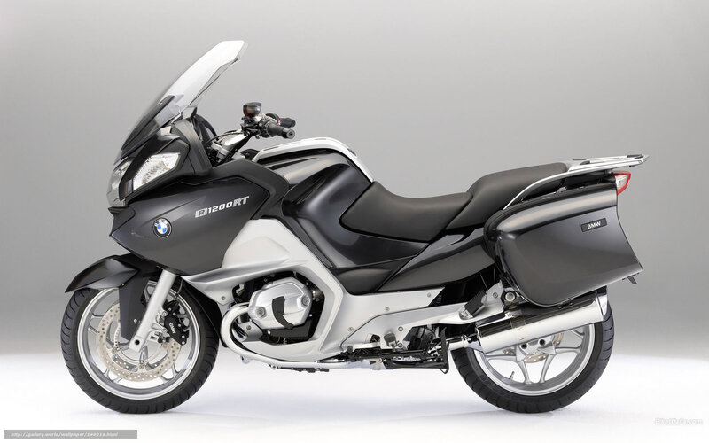 BMW R1200RT Motorcycle — Black