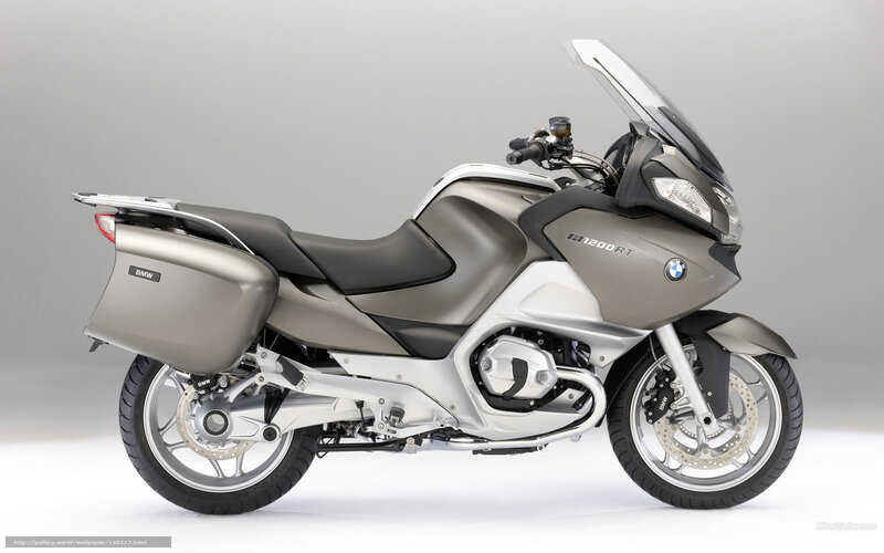 BMW R1200RT Motorcycle — Silver, Neutral
