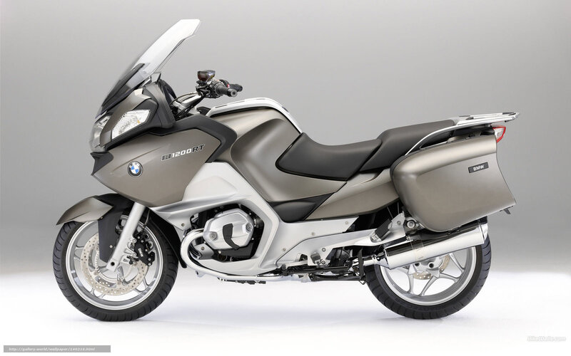 BMW R1200RT Motorcycle — Silver