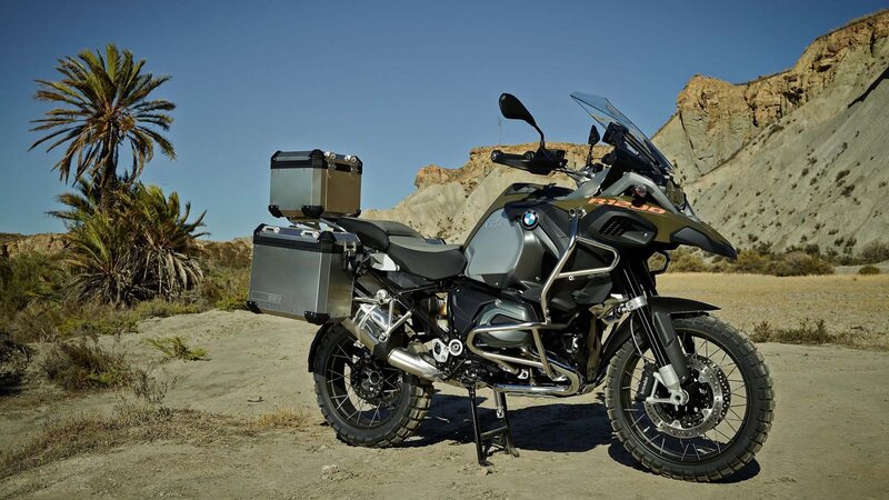 BMW R1250GS Motorcycle — Gray