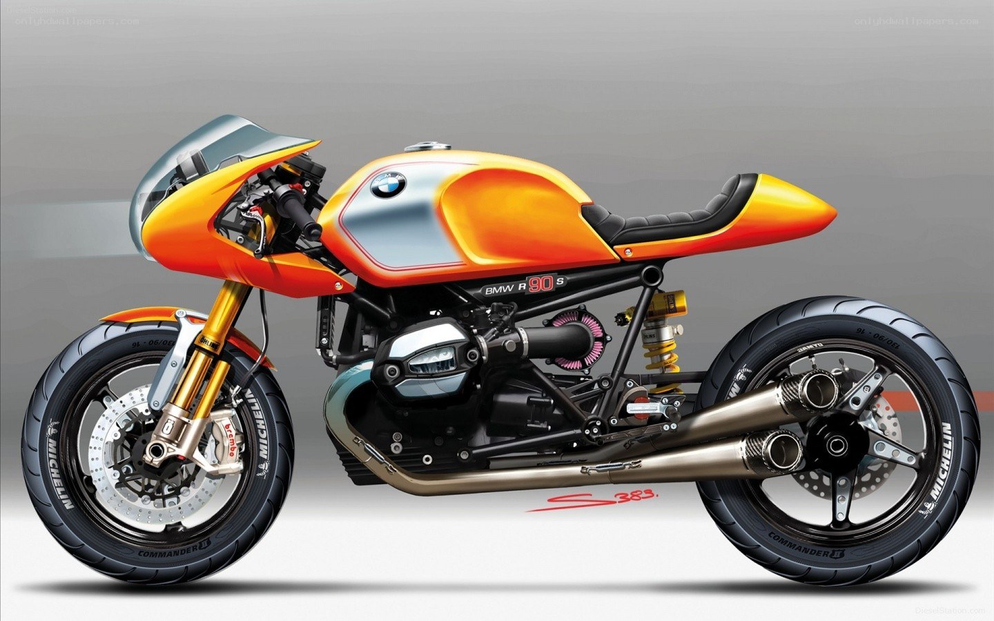 BMW R90S Custom Motorcycle