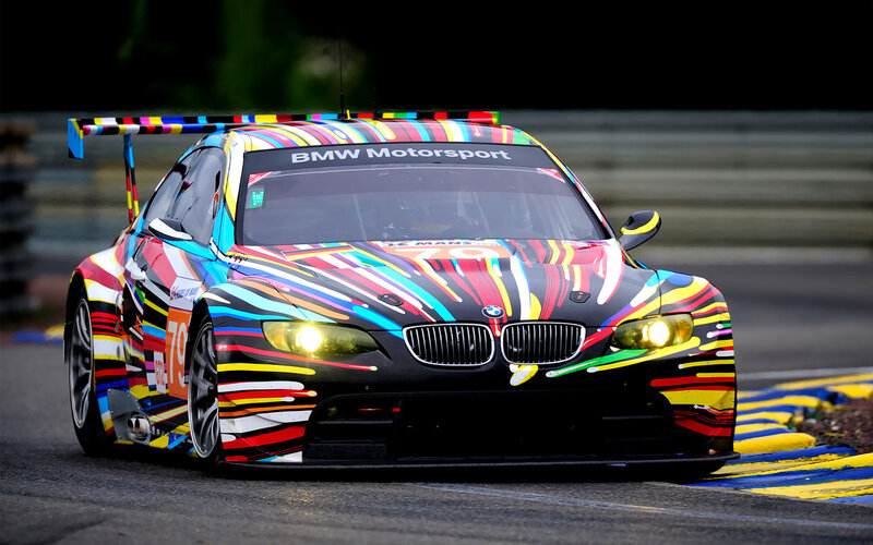 BMW Race Car — Black