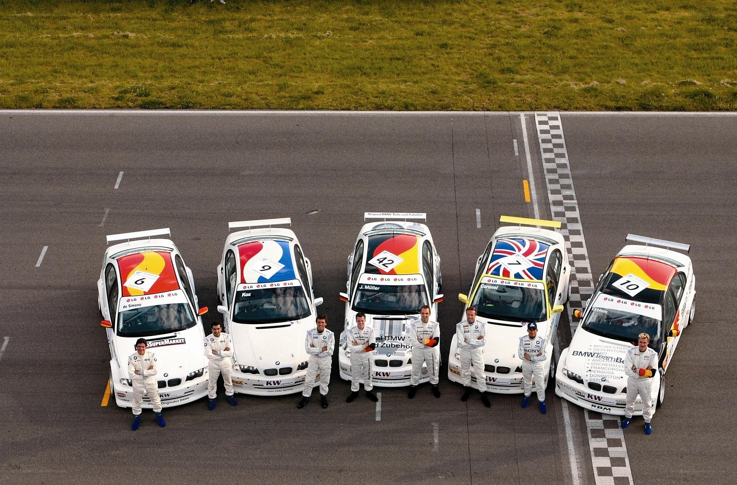 BMW race team lineup