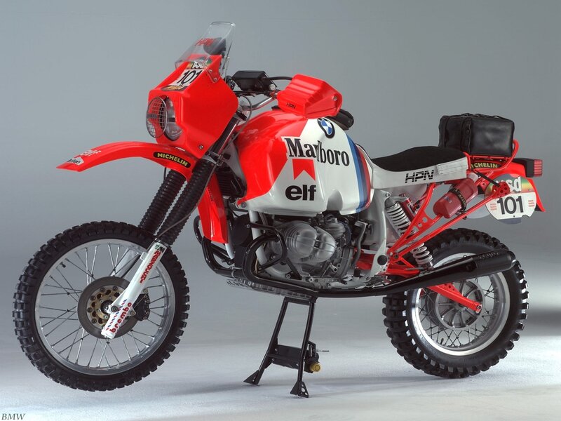 BMW rally motorcycle