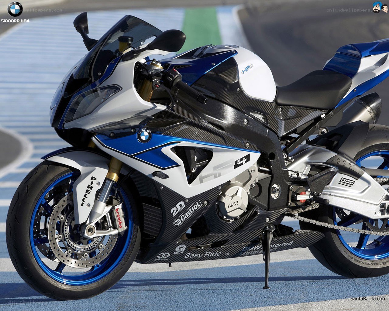 BMW S1000RR HP4 motorcycle