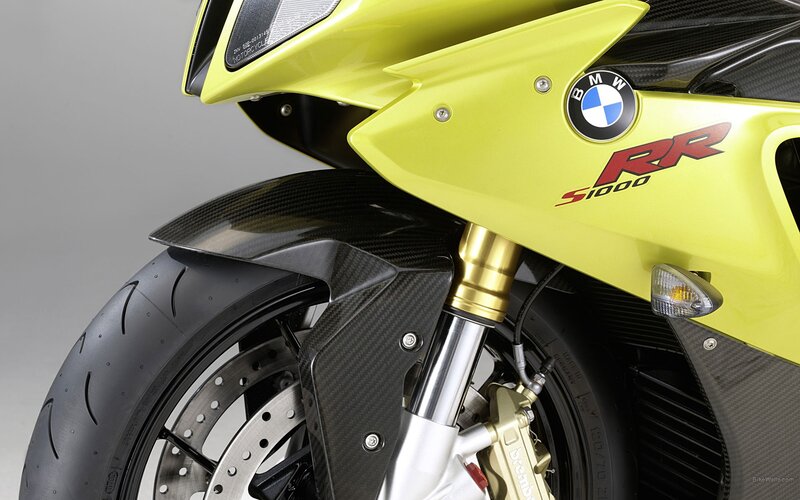 BMW S1000RR motorcycle front