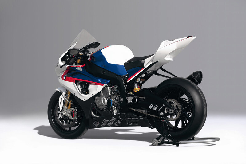 BMW S1000RR race motorcycle