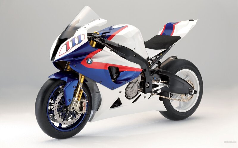BMW S1000RR race motorcycle