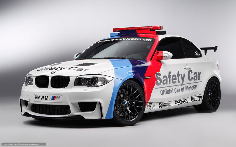 BMW Safety Car — White, Professional, Photograph