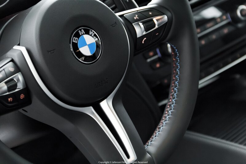 BMW Steering Wheel — Black, Neutral, Photograph, Steering Wheel
