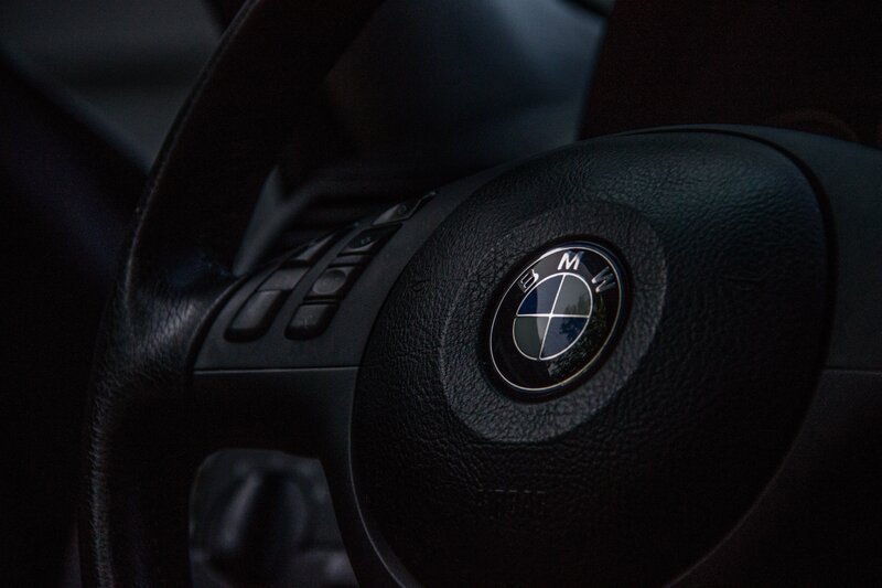 BMW Steering Wheel — Black