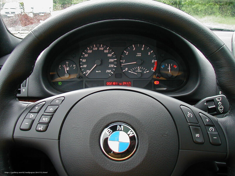 BMW steering wheel dashboard