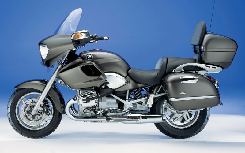 BMW touring motorcycle