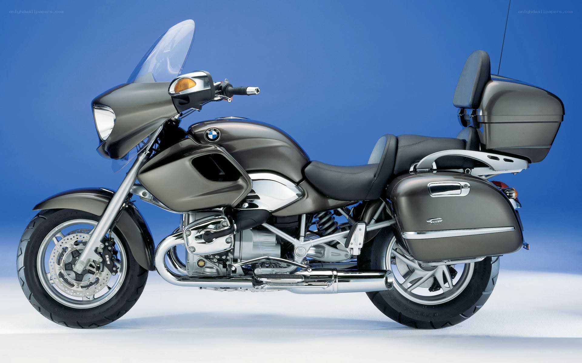 BMW touring motorcycle