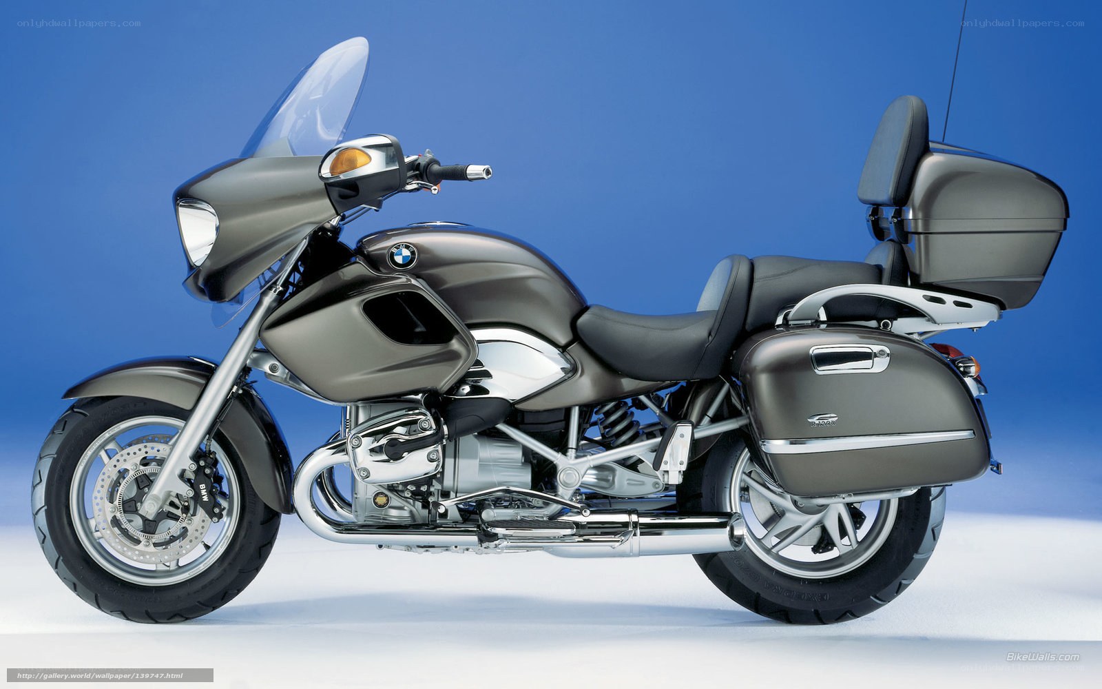 BMW touring motorcycle