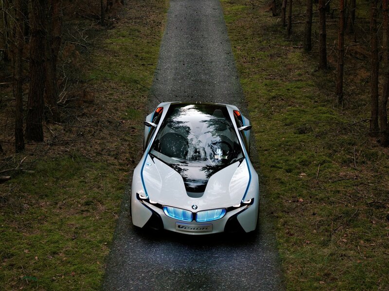 BMW Vision Concept in forest