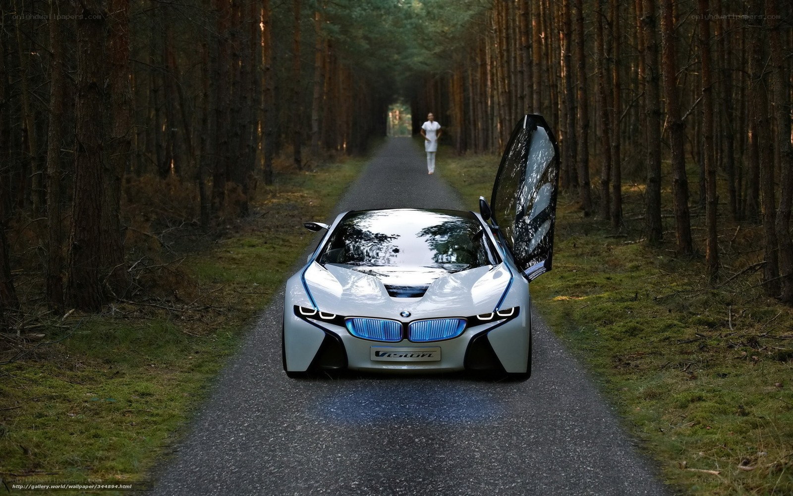 BMW Vision Concept in Forest