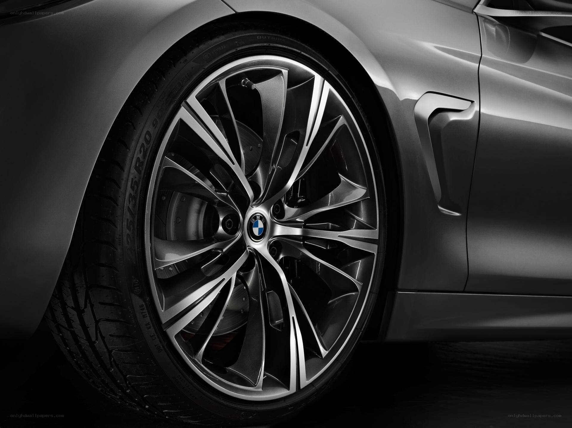 BMW wheel close-up