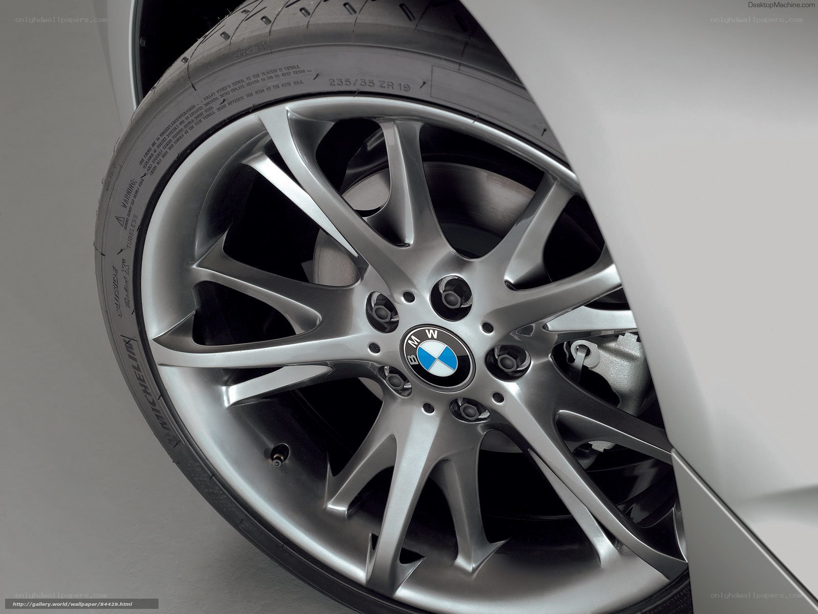 BMW wheel close-up