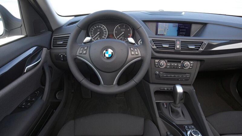 BMW X1 interior dashboard