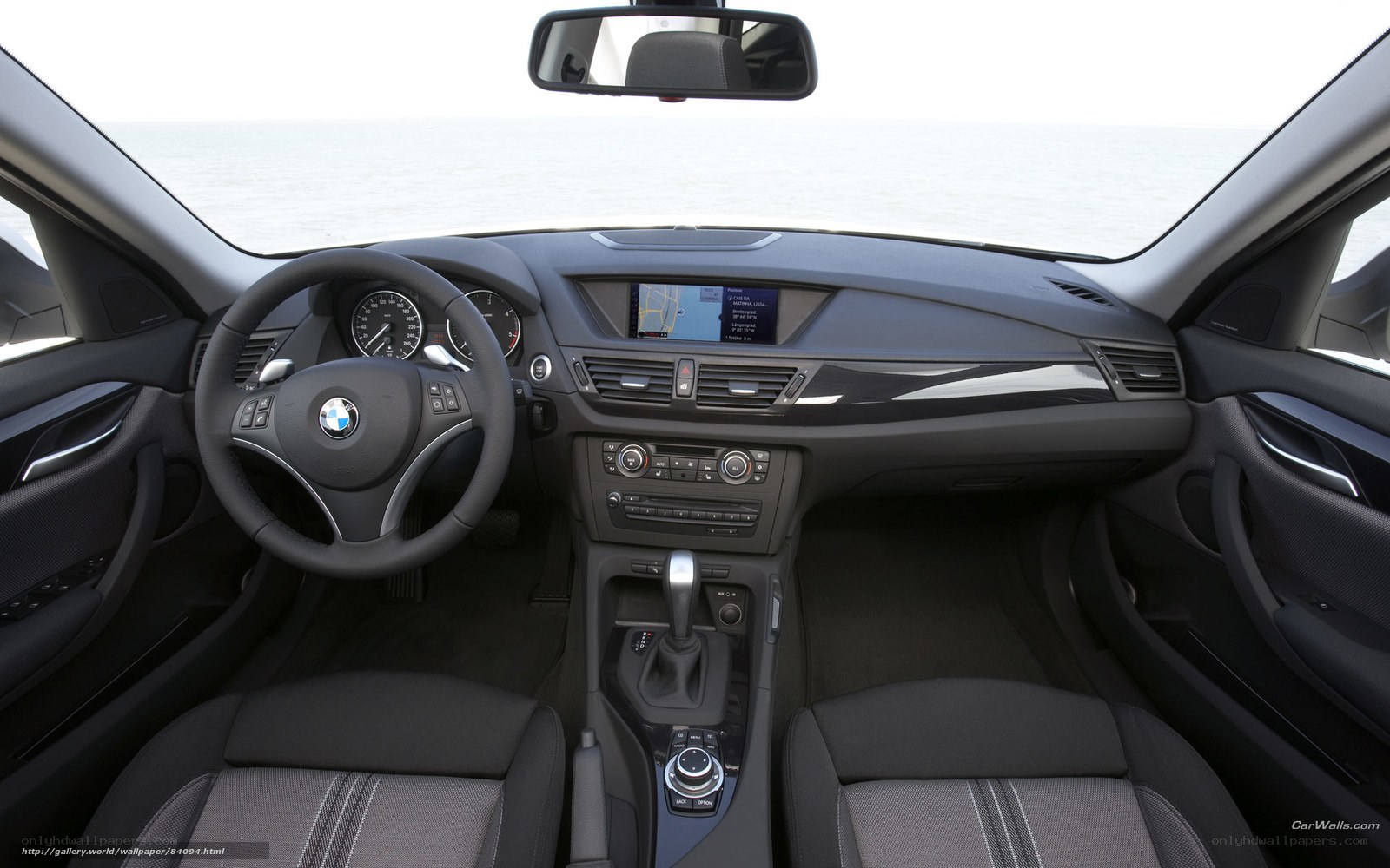 BMW X1 interior view
