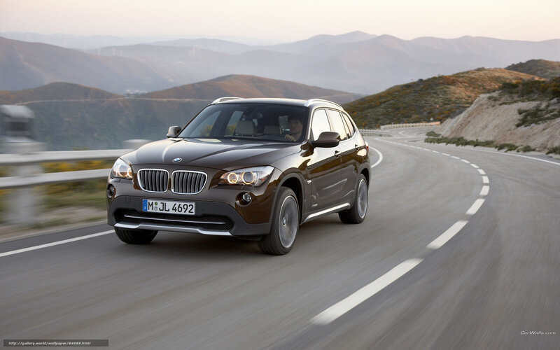 BMW X1 on winding road