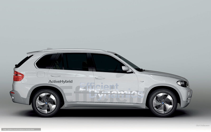 BMW X5 ActiveHybrid side view