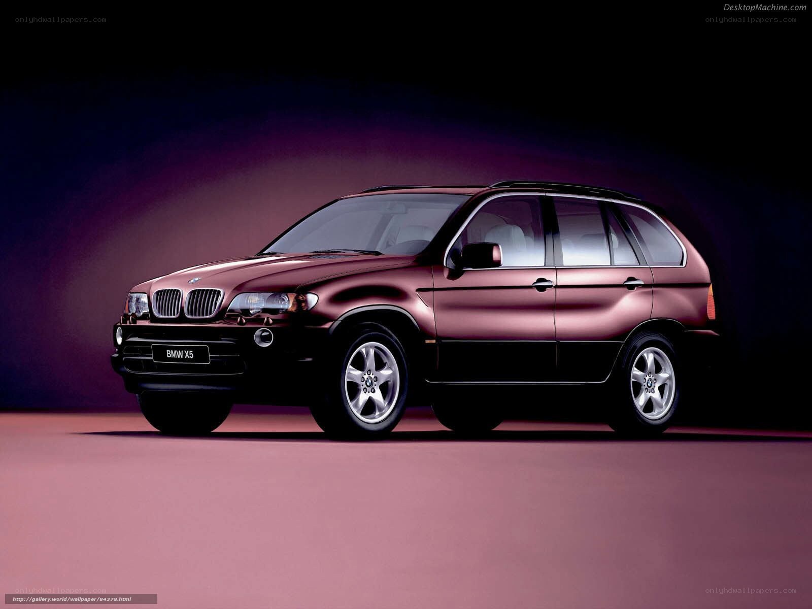 BMW X5 in studio setting