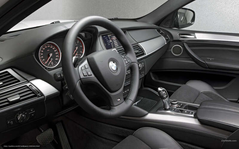 BMW X5 interior dashboard