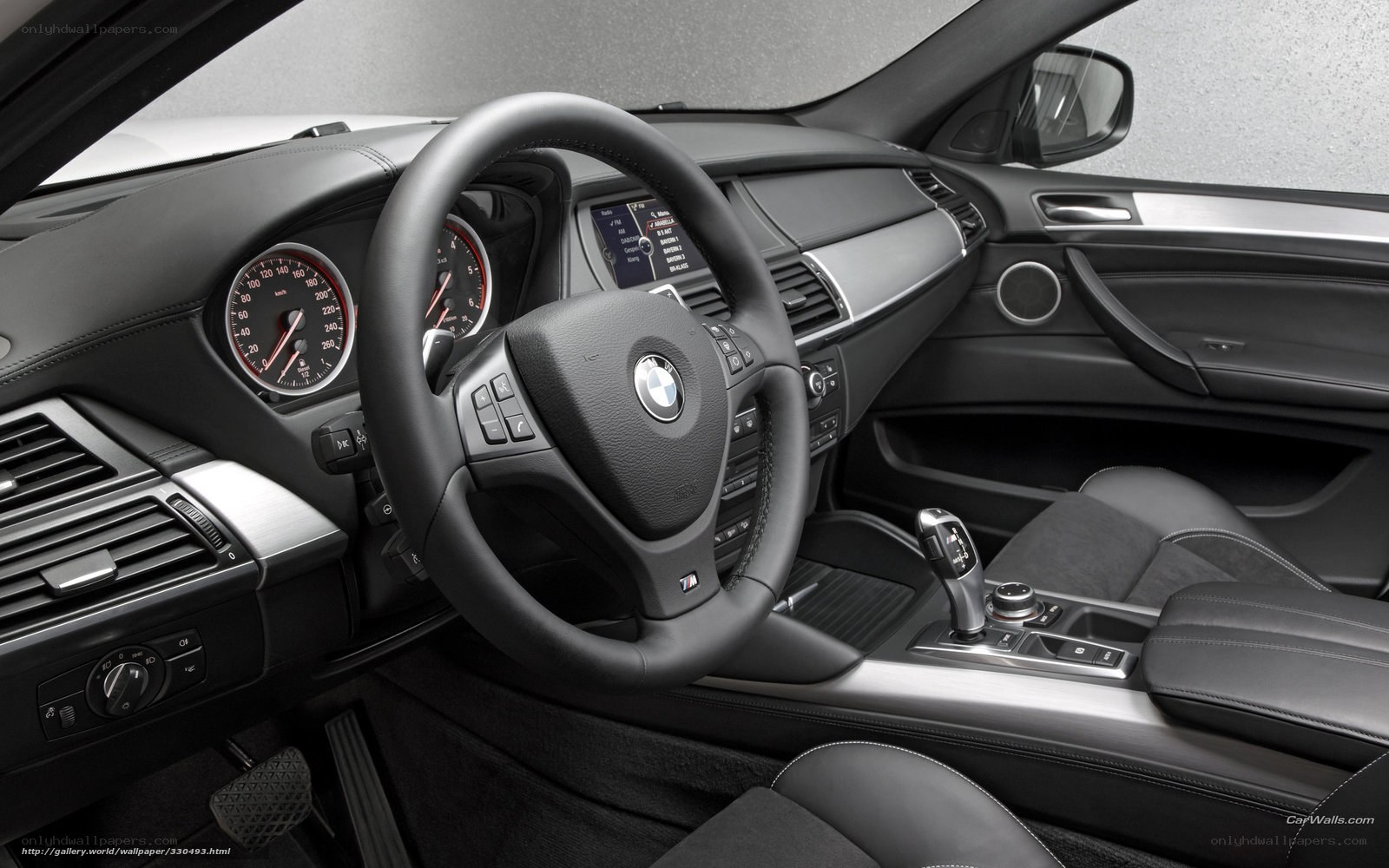 BMW X5 interior dashboard