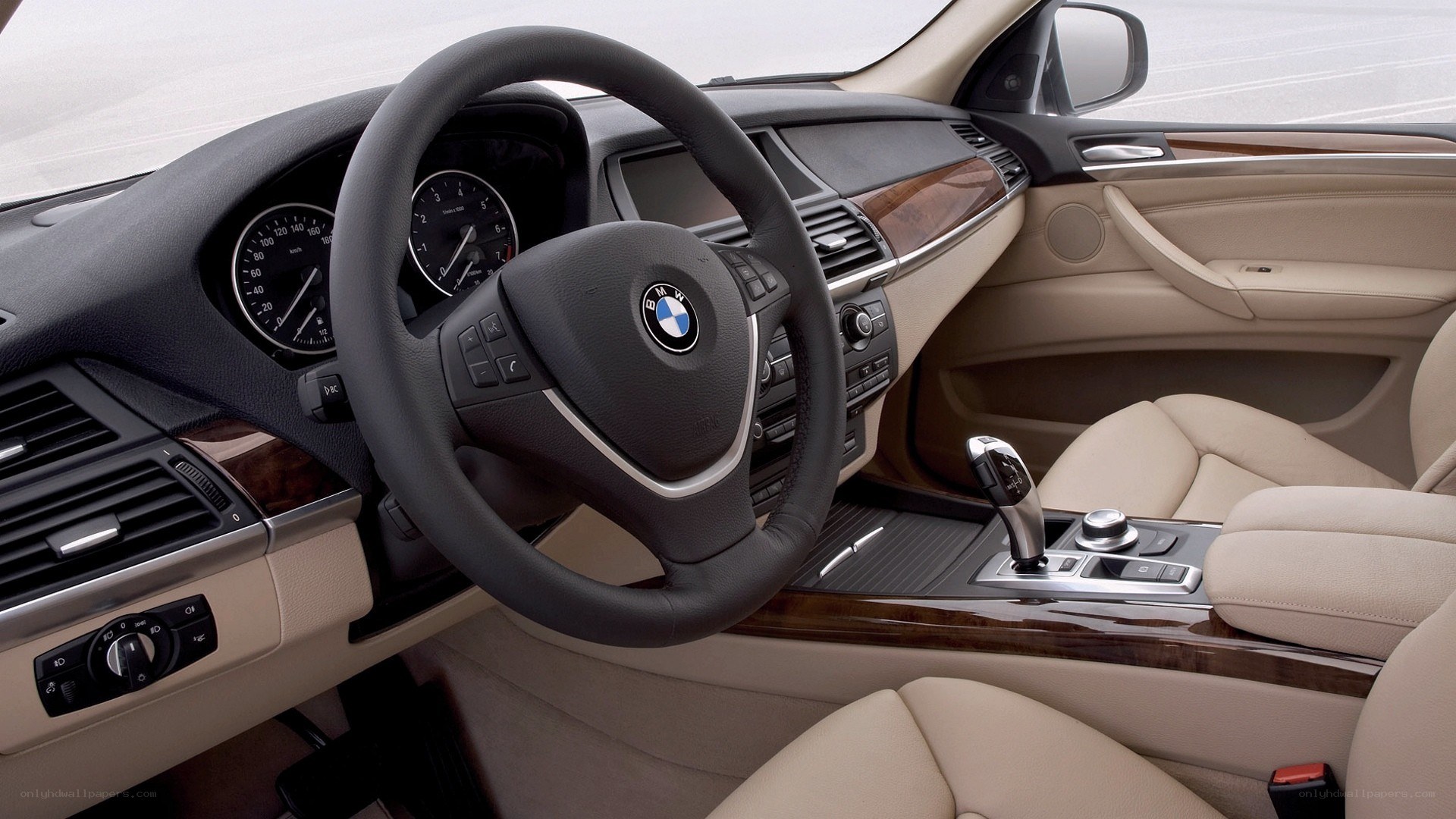 BMW X5 interior dashboard