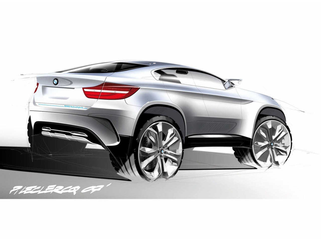 BMW X6 Concept Sketch